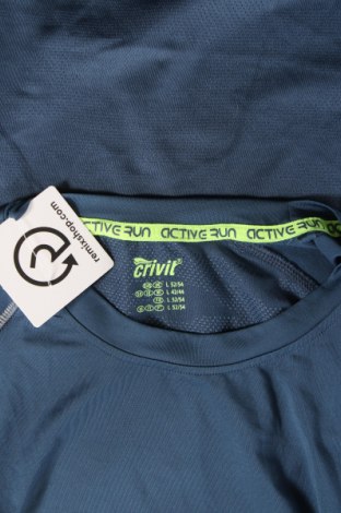 Ανδρικό t-shirt Crivit, Μέγεθος L, Χρώμα Μπλέ, Τιμή 5,79 €