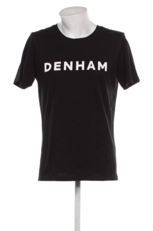 Tricou de bărbați Denham, Mărime XL, Culoare Negru, Preț 155,66 Lei