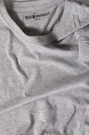 Ανδρικό t-shirt Denim Project, Μέγεθος S, Χρώμα Γκρί, Τιμή 14,95 €