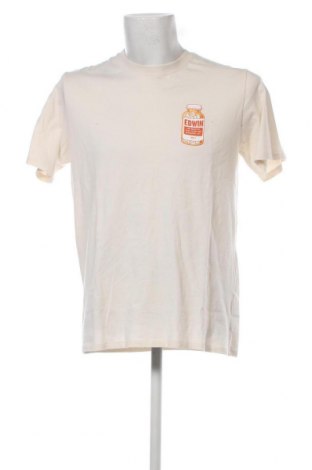 Ανδρικό t-shirt Edwin, Μέγεθος M, Χρώμα Εκρού, Τιμή 26,80 €