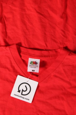 Ανδρικό t-shirt Fruit Of The Loom, Μέγεθος M, Χρώμα Κόκκινο, Τιμή 8,04 €