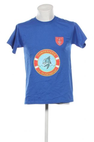 Herren T-Shirt Fruit Of The Loom, Größe M, Farbe Blau, Preis 5,25 €
