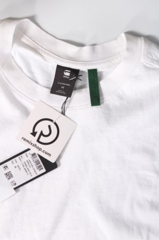 Ανδρικό t-shirt G-Star Raw, Μέγεθος M, Χρώμα Λευκό, Τιμή 27,84 €