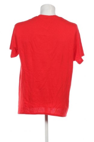 Мъжка тениска Gildan, Размер L, Цвят Червен, Цена 10,79 лв.
