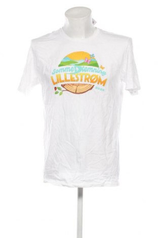 Herren T-Shirt Gildan, Größe L, Farbe Weiß, Preis 8,33 €