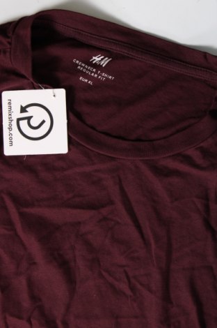 Herren T-Shirt H&M, Größe XL, Farbe Rot, Preis 9,05 €