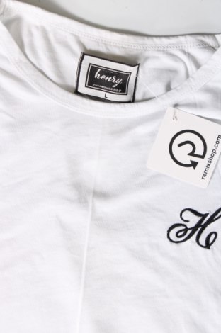 Pánské tričko  Henry, Velikost L, Barva Bílá, Cena  266,00 Kč