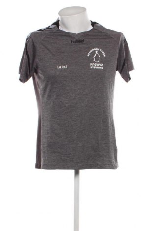 Мъжка тениска Hummel, Размер XL, Цвят Сив, Цена 11,64 лв.