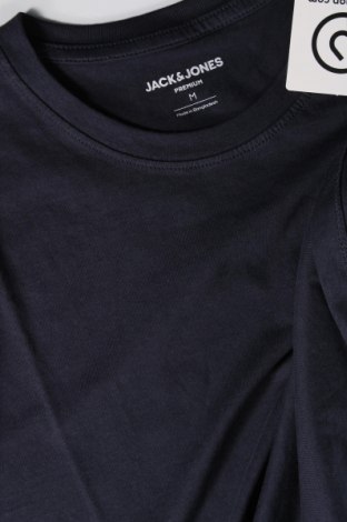 Tricou de bărbați Jack & Jones PREMIUM, Mărime M, Culoare Albastru, Preț 88,82 Lei
