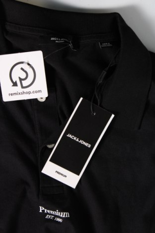 Мъжка тениска Jack & Jones PREMIUM, Размер XXL, Цвят Черен, Цена 27,00 лв.