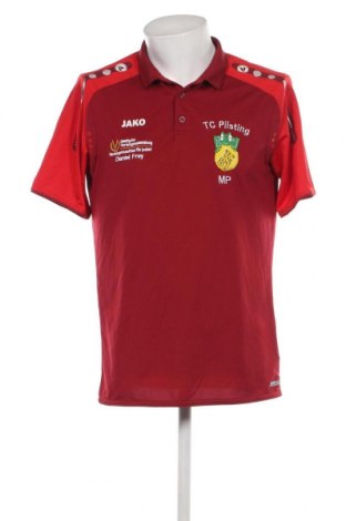 Мъжка тениска Jako, Размер XL, Цвят Червен, Цена 12,00 лв.