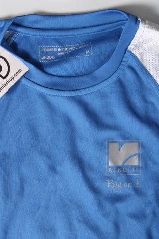 Ανδρικό t-shirt James & Nicholson, Μέγεθος M, Χρώμα Μπλέ, Τιμή 8,04 €