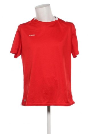 Pánské tričko  Kipsta, Velikost XL, Barva Červená, Cena  182,00 Kč