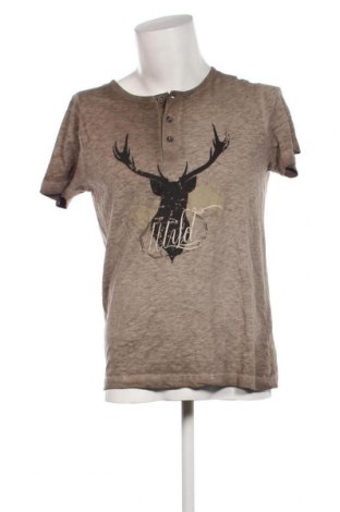 Herren T-Shirt Livergy, Größe M, Farbe Braun, Preis € 9,05