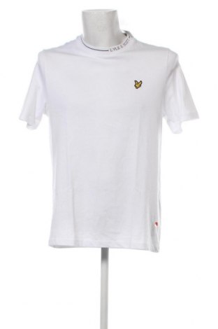 Мъжка тениска Lyle & Scott, Размер M, Цвят Бял, Цена 50,44 лв.