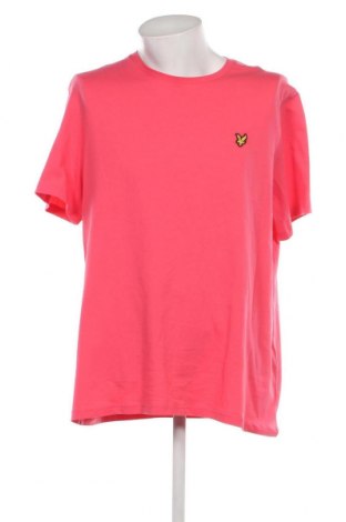 Ανδρικό t-shirt Lyle & Scott, Μέγεθος XXL, Χρώμα Ρόζ , Τιμή 26,00 €