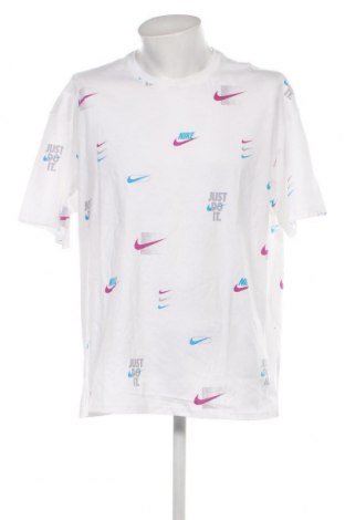 Męski T-shirt Nike, Rozmiar XL, Kolor Biały, Cena 154,60 zł