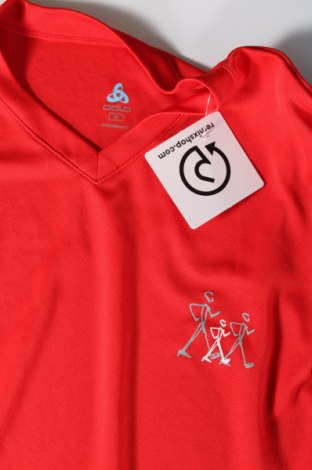 Ανδρικό t-shirt Odlo, Μέγεθος M, Χρώμα Κόκκινο, Τιμή 4,16 €
