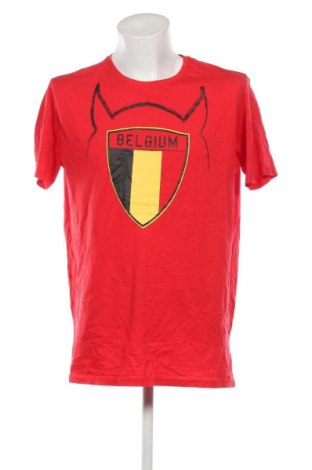 Ανδρικό t-shirt Panther, Μέγεθος XXL, Χρώμα Κόκκινο, Τιμή 7,80 €