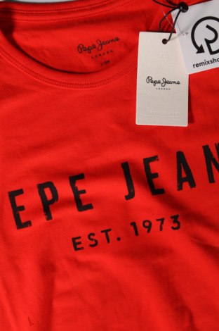 Мъжка тениска Pepe Jeans, Размер S, Цвят Червен, Цена 47,84 лв.