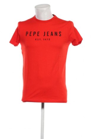 Мъжка тениска Pepe Jeans, Размер S, Цвят Червен, Цена 50,44 лв.