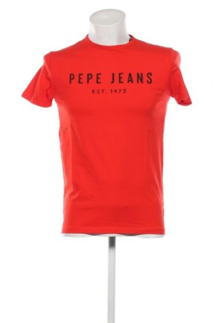 Мъжка тениска Pepe Jeans, Размер S, Цвят Червен, Цена 52,00 лв.
