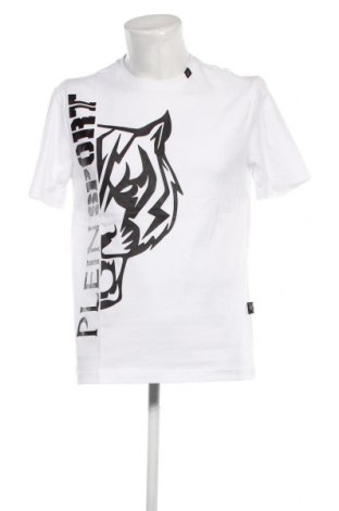 Ανδρικό t-shirt Plein Sport, Μέγεθος L, Χρώμα Λευκό, Τιμή 92,27 €