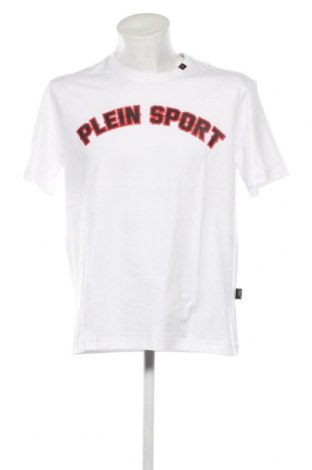 Мъжка тениска Plein Sport, Размер XL, Цвят Бял, Цена 162,89 лв.