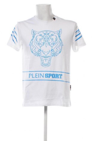 Мъжка тениска Plein Sport, Размер L, Цвят Бял, Цена 162,89 лв.