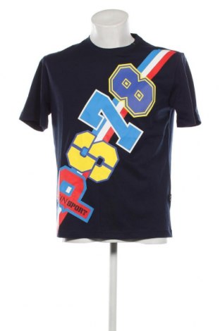 Tricou de bărbați Plein Sport, Mărime L, Culoare Albastru, Preț 471,05 Lei