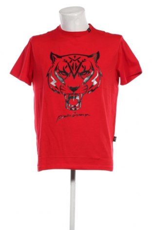 Herren T-Shirt Plein Sport, Größe XL, Farbe Rot, Preis 89,50 €