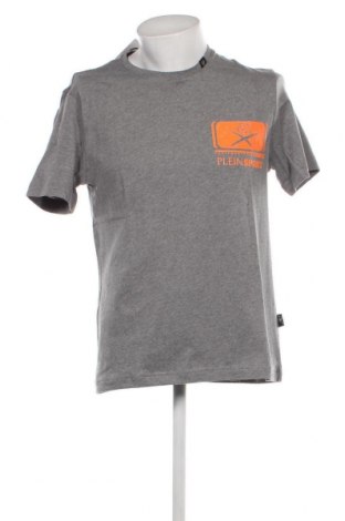 Ανδρικό t-shirt Plein Sport, Μέγεθος L, Χρώμα Γκρί, Τιμή 81,20 €