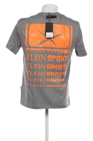 Мъжка тениска Plein Sport, Размер L, Цвят Сив, Цена 157,52 лв.