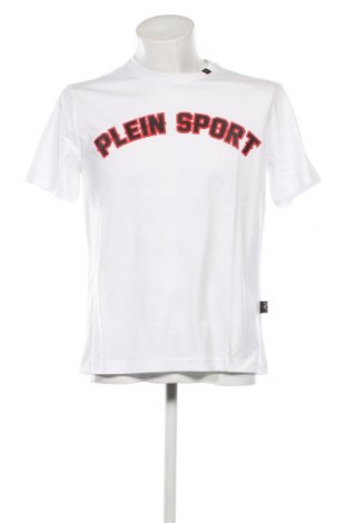 Мъжка тениска Plein Sport, Размер M, Цвят Бял, Цена 157,52 лв.
