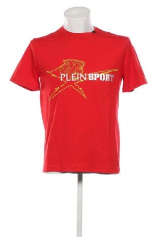 Herren T-Shirt Plein Sport, Größe M, Farbe Rot, Preis 70,13 €