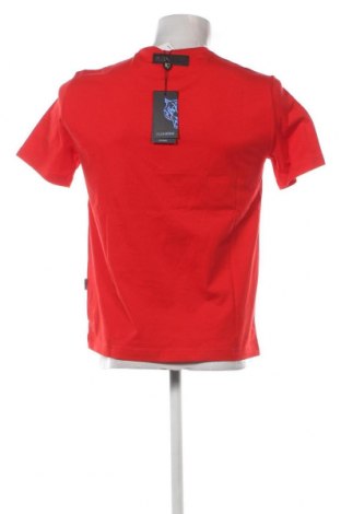 Мъжка тениска Plein Sport, Размер M, Цвят Червен, Цена 168,26 лв.