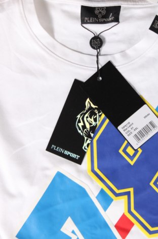 Ανδρικό t-shirt Plein Sport, Μέγεθος XXL, Χρώμα Λευκό, Τιμή 83,97 €