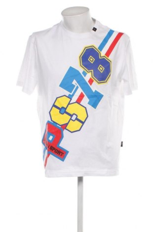 Ανδρικό t-shirt Plein Sport, Μέγεθος XXL, Χρώμα Λευκό, Τιμή 63,67 €
