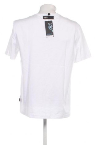 Herren T-Shirt Plein Sport, Größe XXL, Farbe Weiß, Preis 52,59 €