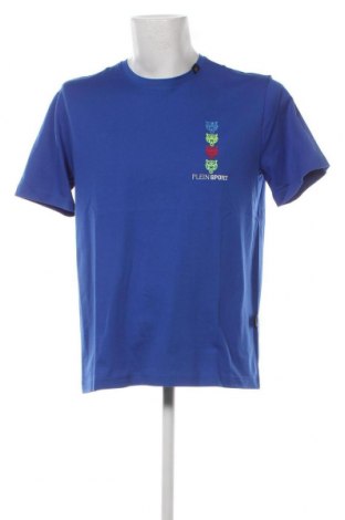 Męski T-shirt Plein Sport, Rozmiar XL, Kolor Niebieski, Cena 462,81 zł