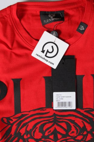 Herren T-Shirt Plein Sport, Größe S, Farbe Rot, Preis 92,27 €