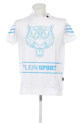 Tricou de bărbați Plein Sport, Mărime XL, Culoare Alb, Preț 339,16 Lei