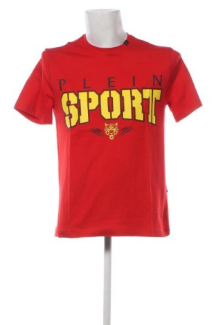 Мъжка тениска Plein Sport, Размер M, Цвят Червен, Цена 103,82 лв.