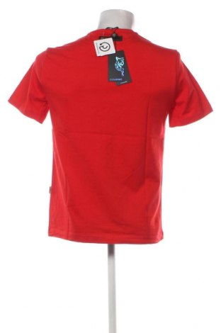 Мъжка тениска Plein Sport, Размер M, Цвят Червен, Цена 179,00 лв.