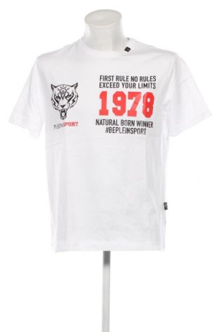Ανδρικό t-shirt Plein Sport, Μέγεθος XL, Χρώμα Λευκό, Τιμή 81,20 €