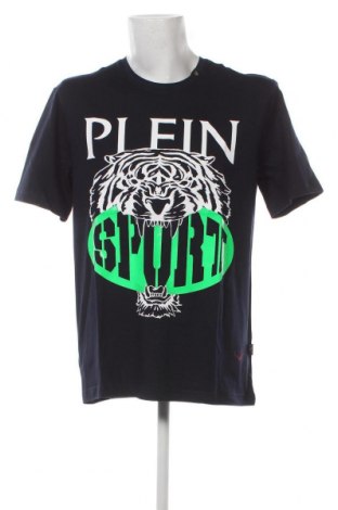 Мъжка тениска Plein Sport, Размер XXL, Цвят Син, Цена 173,63 лв.