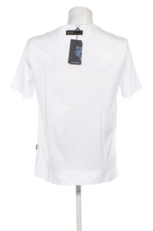 Męski T-shirt Plein Sport, Rozmiar XL, Kolor Biały, Cena 195,62 zł