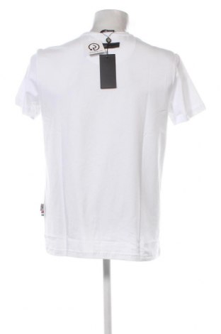 Мъжка тениска Plein Sport, Размер XL, Цвят Бял, Цена 153,94 лв.