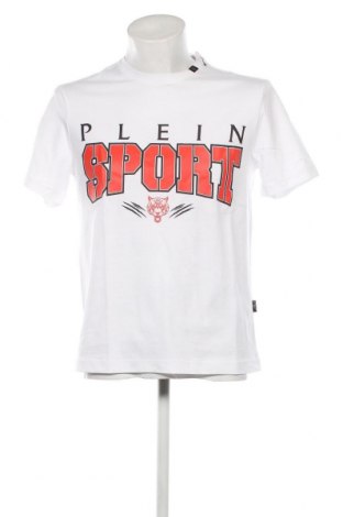 Мъжка тениска Plein Sport, Размер S, Цвят Бял, Цена 157,52 лв.