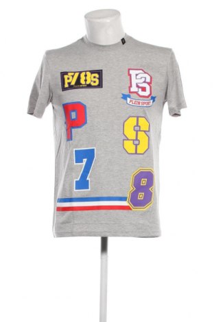 Herren T-Shirt Plein Sport, Größe M, Farbe Grau, Preis € 57,21